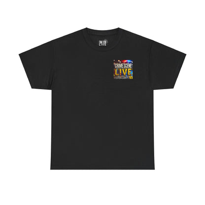 Bold Crime Scene Tape Tee